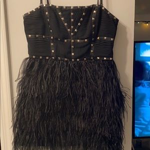 Women's BEBE black dress